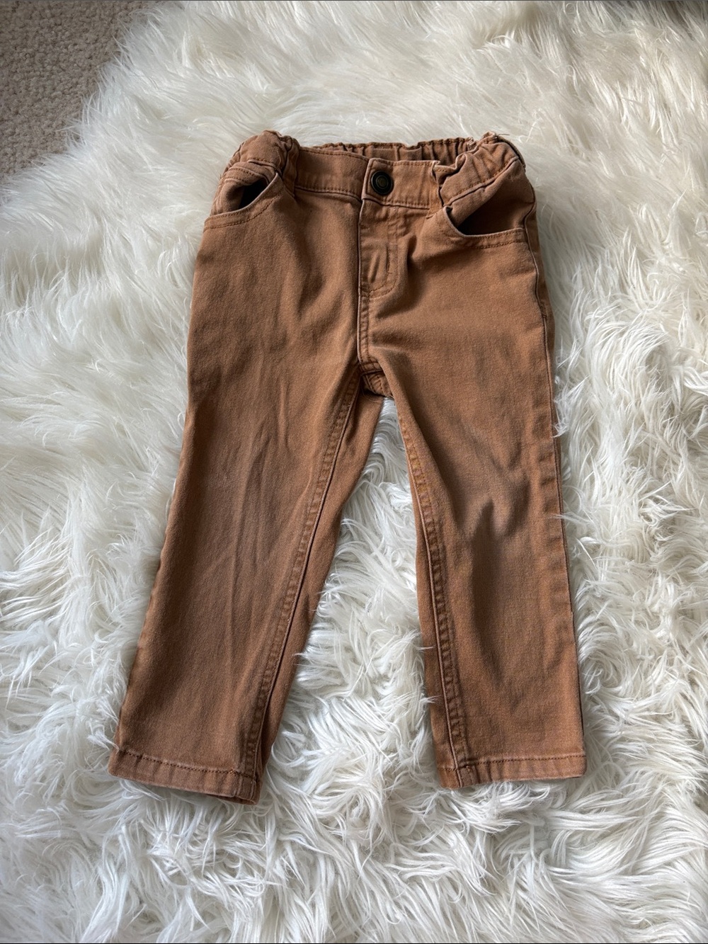 Garanimals Brown Pull-On Stretch Jeans for Kids